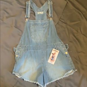 Overall Shorts